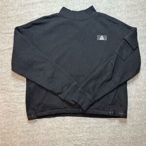 Reebok Women's Black Crewneck Sweater